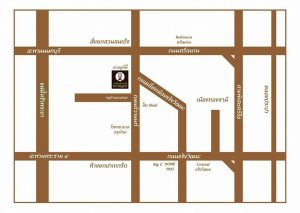 แผนที่ ร้านก๋วยเตี๋ยวหมูต้มยำตำลึงนายเอก สาขาปากเกร็ด-ติวานนท์