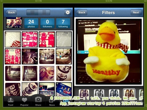 Instagram เราเริ่มแค่ 4 แต่ดูแล 150ล้านรูป ยอดผู้ใช้หลักล้าน